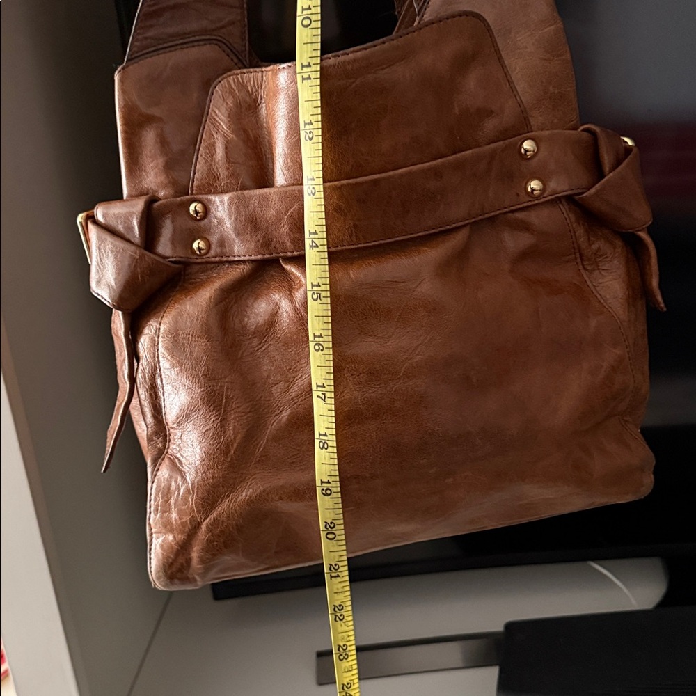 Kooba Brown Leather Shoulder Bag - Picture 6 of 7